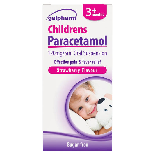 Galpharm Childrens Paracetamol Liquid Suspension 100ml