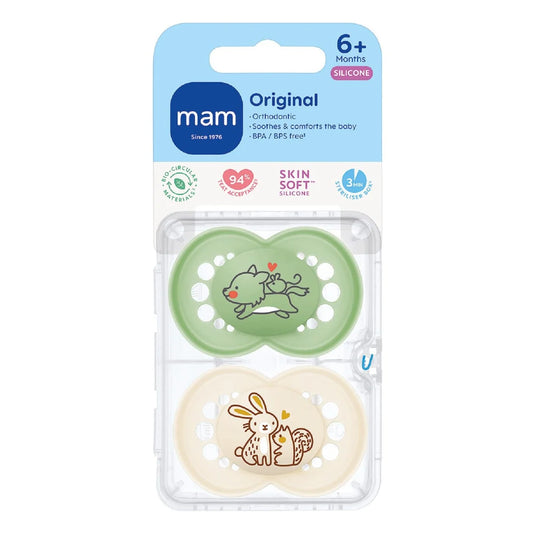 MAM Original 6-18m Soother 2 per pack