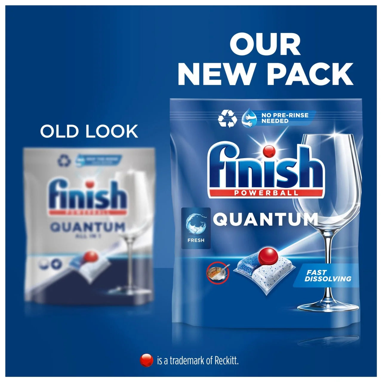 Finish Quantum Infinity Shine Dishwasher Tablets Original 83 per pack