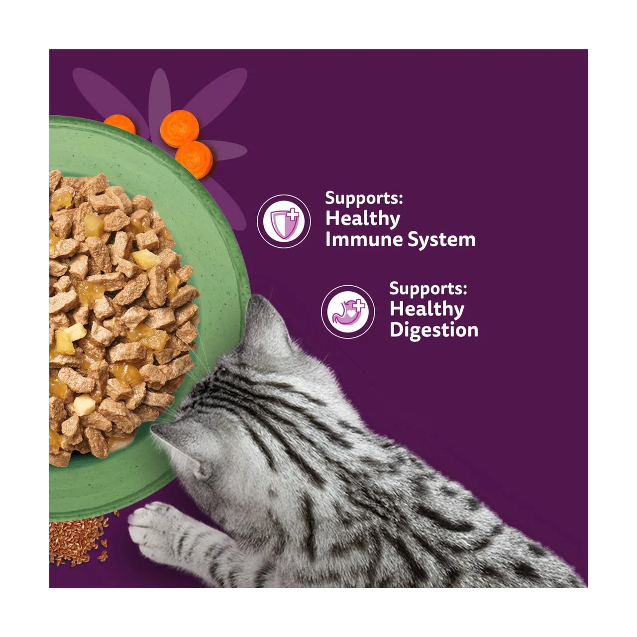 Whiskas 1+ Adult Wet Cat Food Superfoods Mixed Selection in Jelly 6x50g