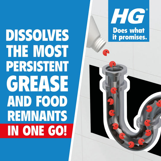 HG Kitchen Drain and Plug Unblocker 1L