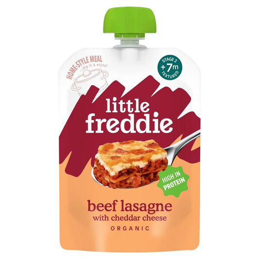 Little Freddie Beef Lasagne with Cheese Baby Food Pouch 7+ Months 130g