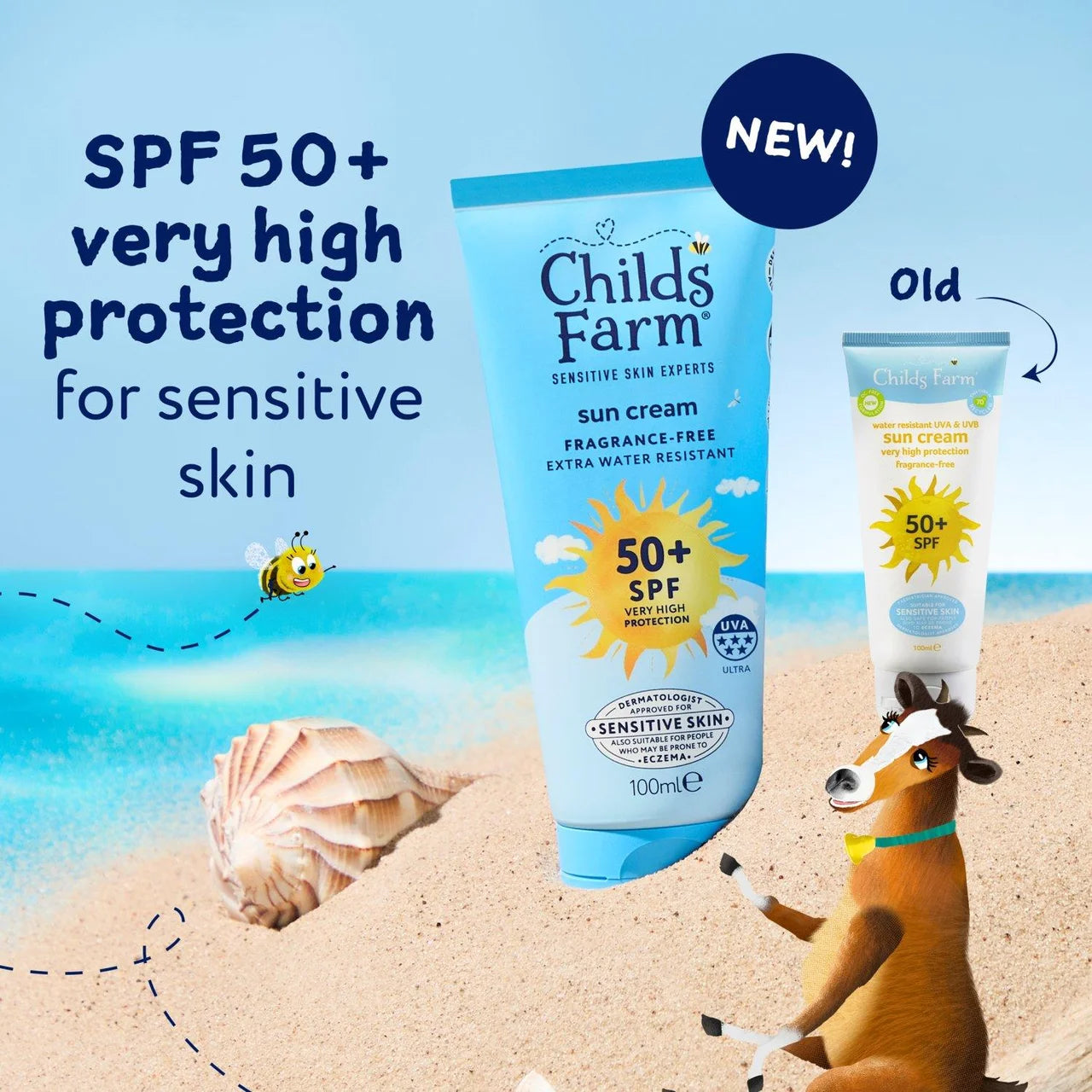 Childs Farm 50+ SPF Sun Cream 200ml