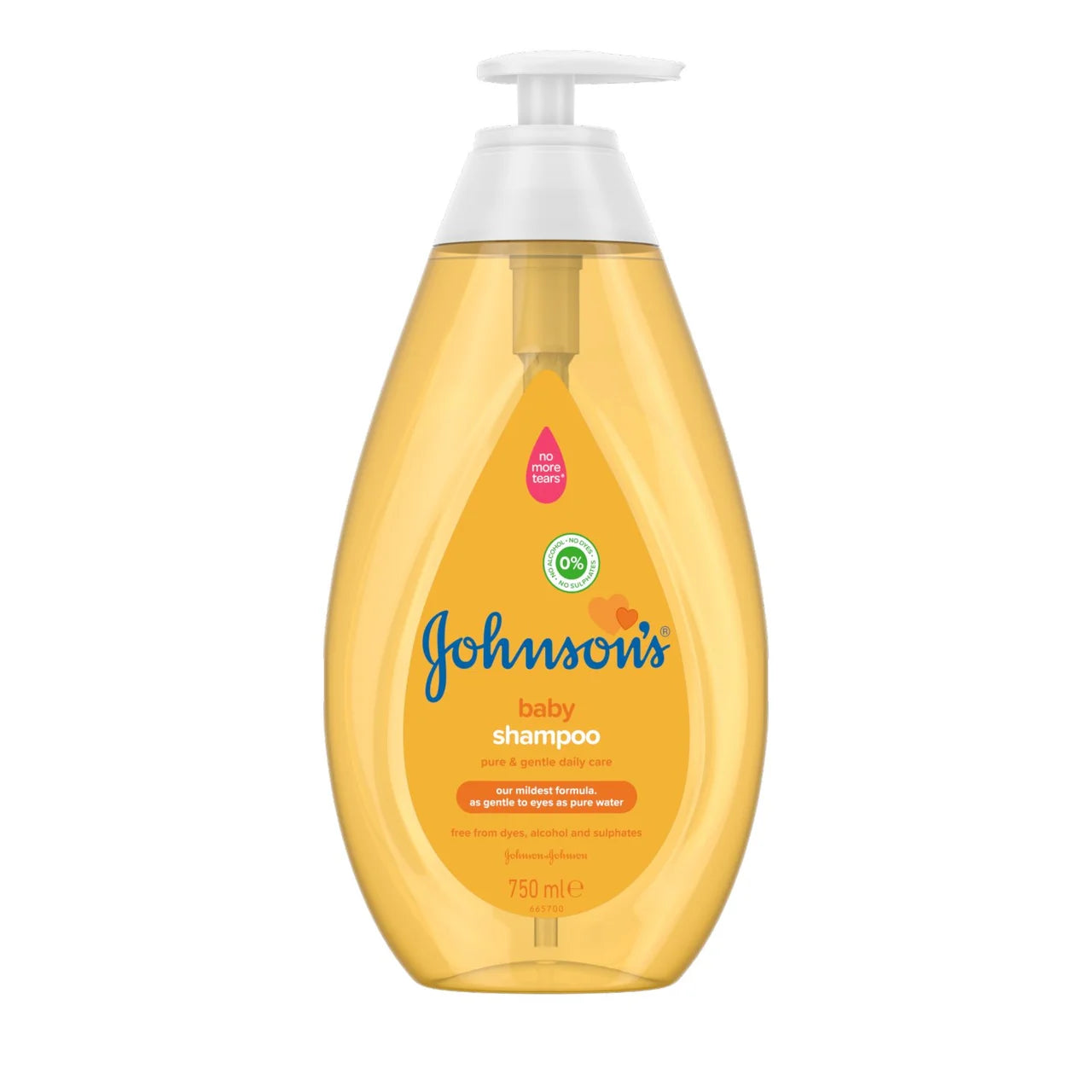 Johnson's Baby No More Tears Shampoo for Gentle Daily Care 750ml