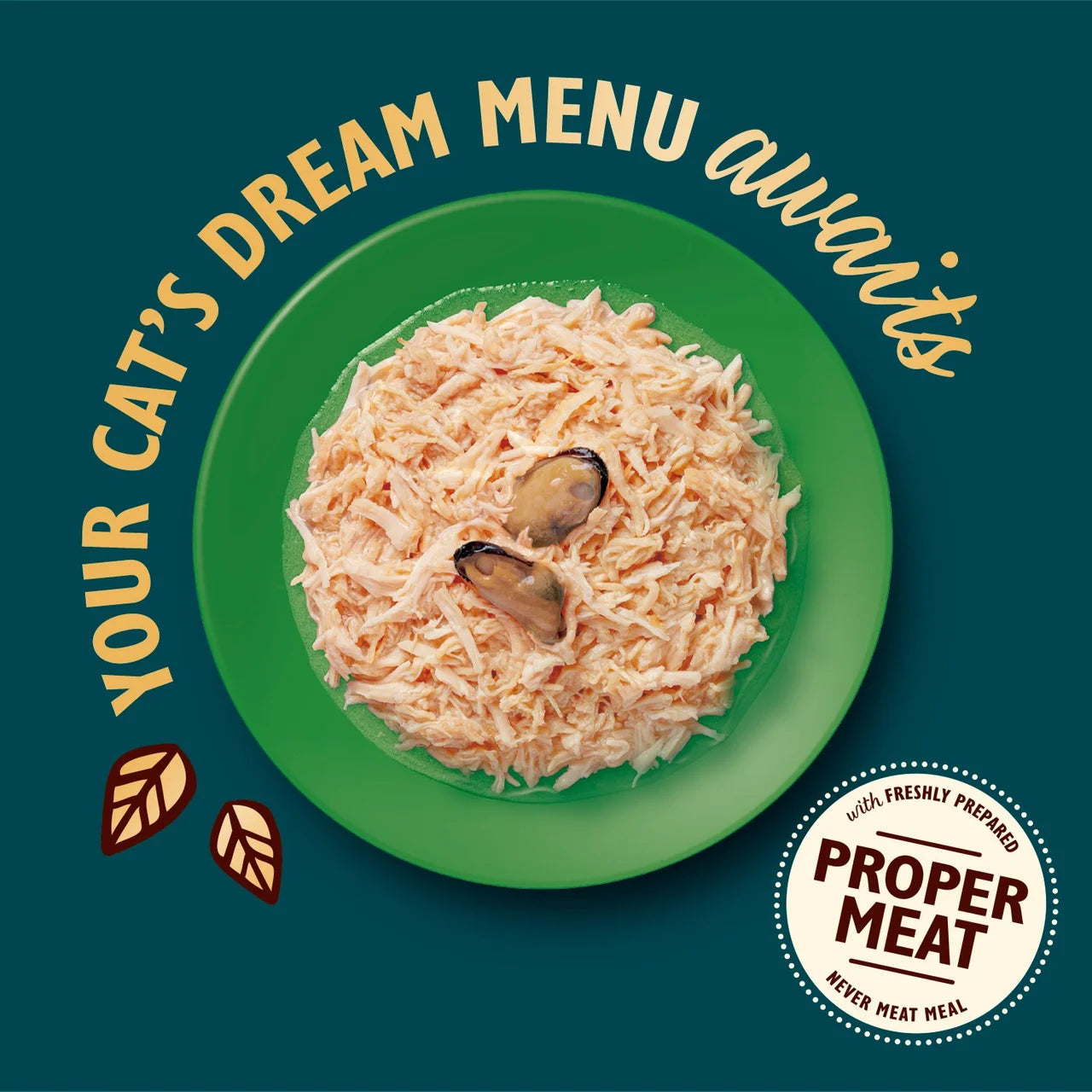 Lily's Kitchen Shredded Fillets Chicken & Mussels in Broth Wet Cat Food 70g
