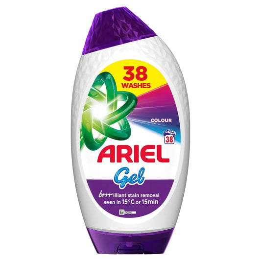 Ariel Colour Washing Liquid Gel 38 Washes 1.254L