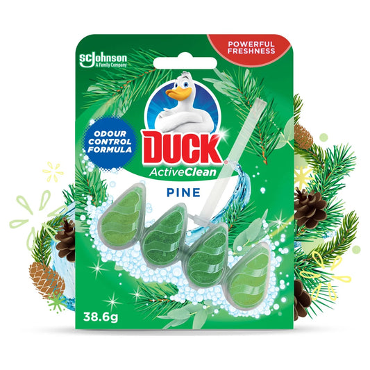 Duck Active Clean Toilet Rim Block Pine 37g