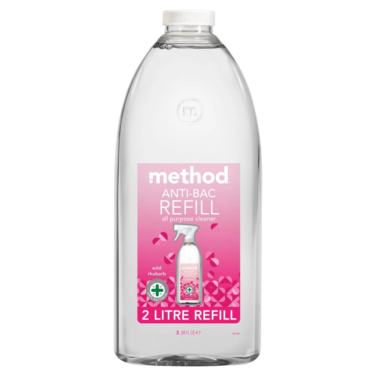 Method Antibacterial All Purpose Cleaner Refill Rhubarb 2L