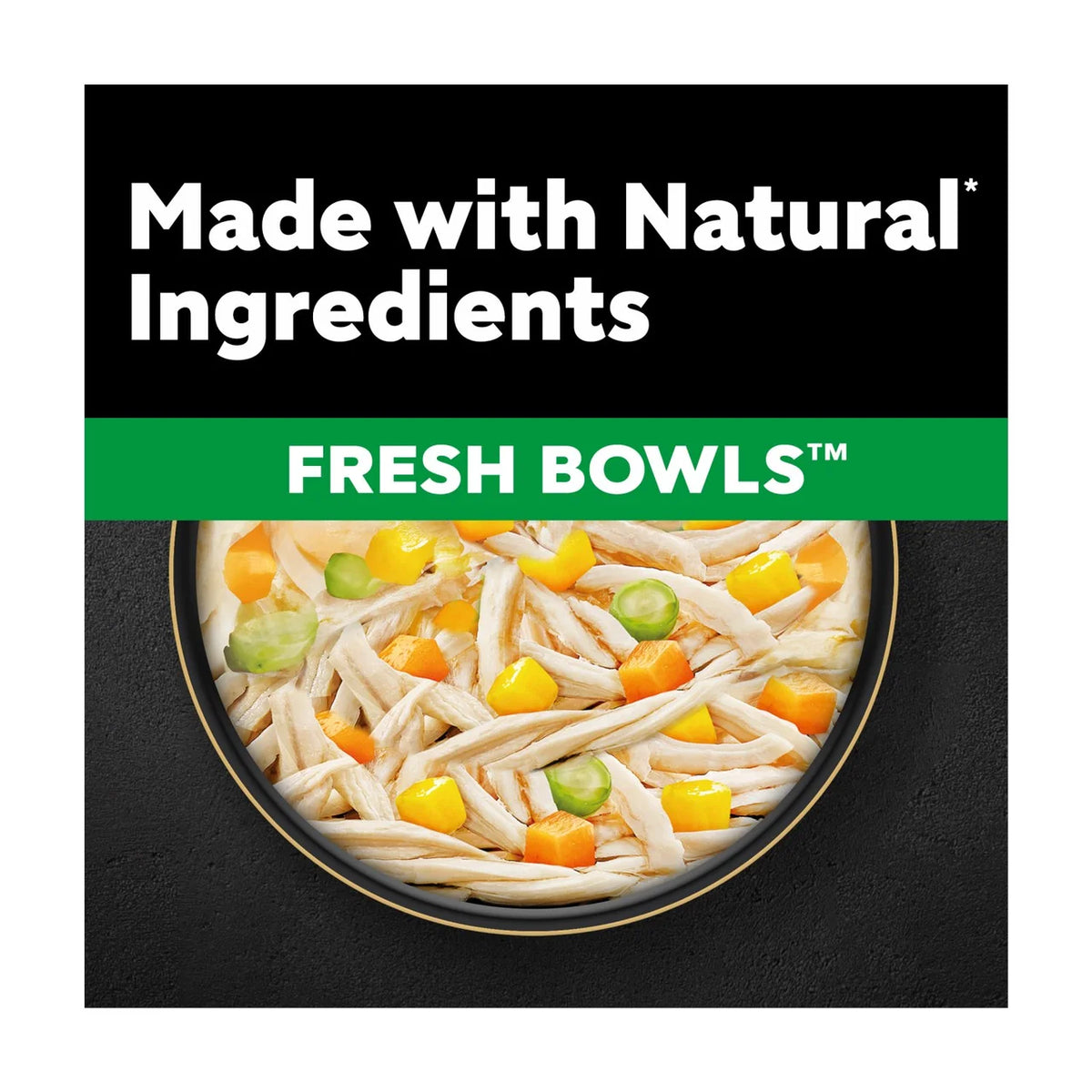 Cesar Fresh Bowl Adult Wet Dog Food Chicken & Poultry in Gravy 6 x 85g