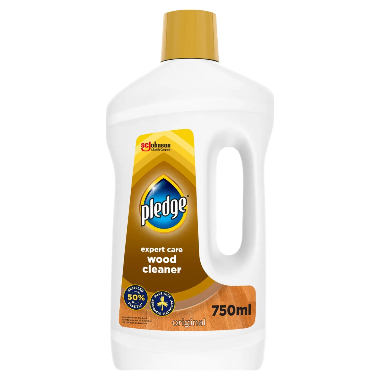 Pledge Clean It Gentle Wood Floor Cleaner Original 750ml