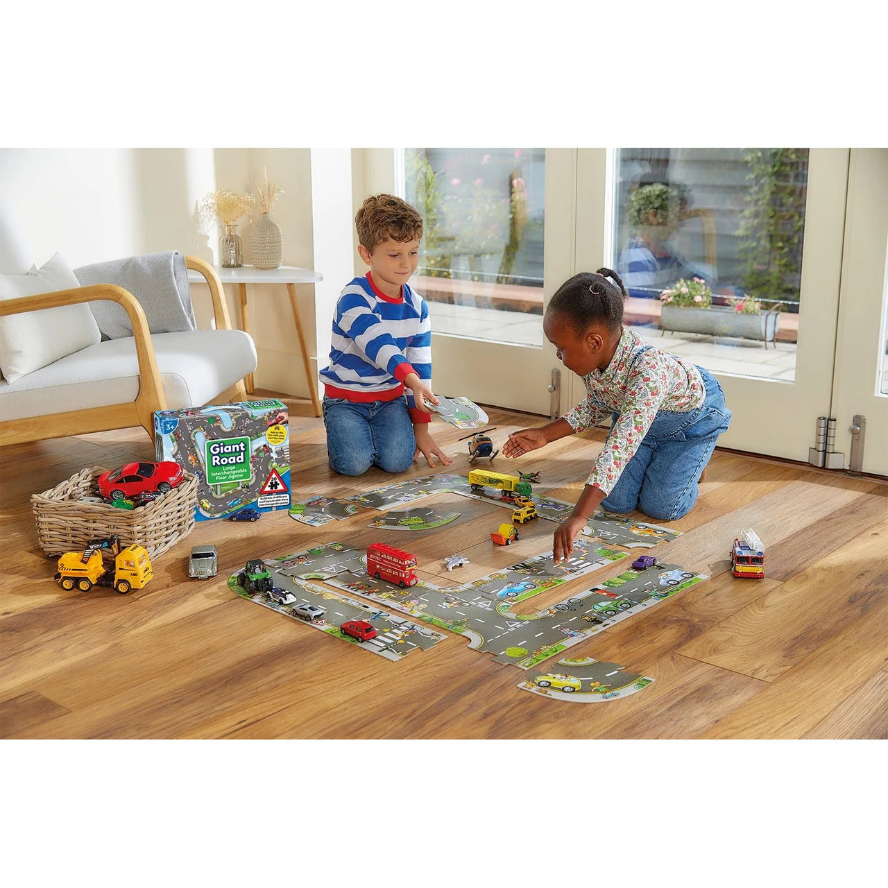 Giant Road Puzzle, 3yrs+