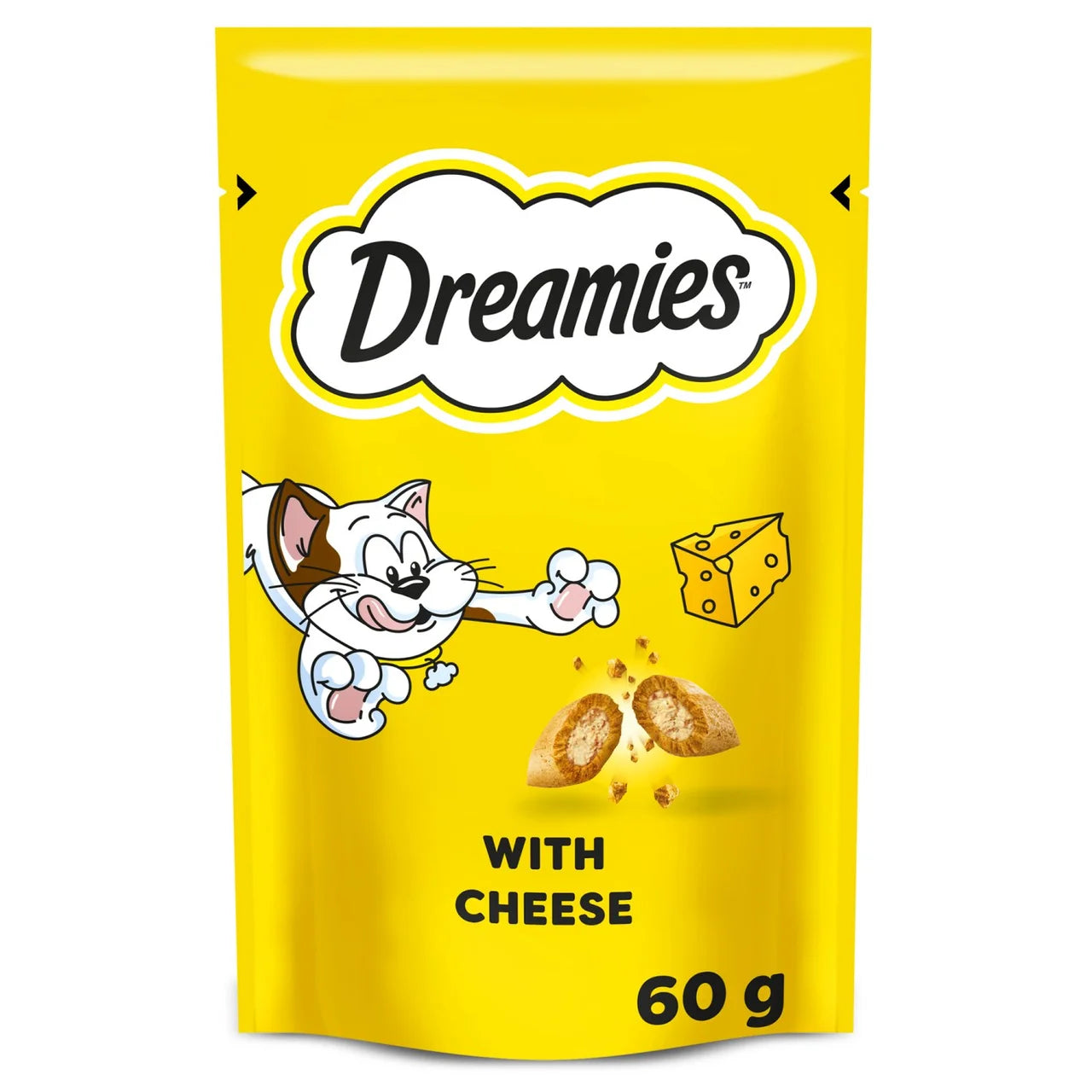 Dreamies Cat Treat Biscuits with Cheese 60g