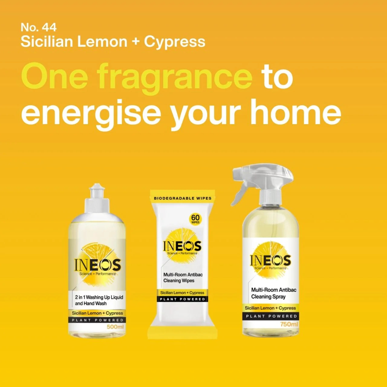 INEOS Antibac Multi-Room Spray Sicilian Lemon + Cypress 750ml