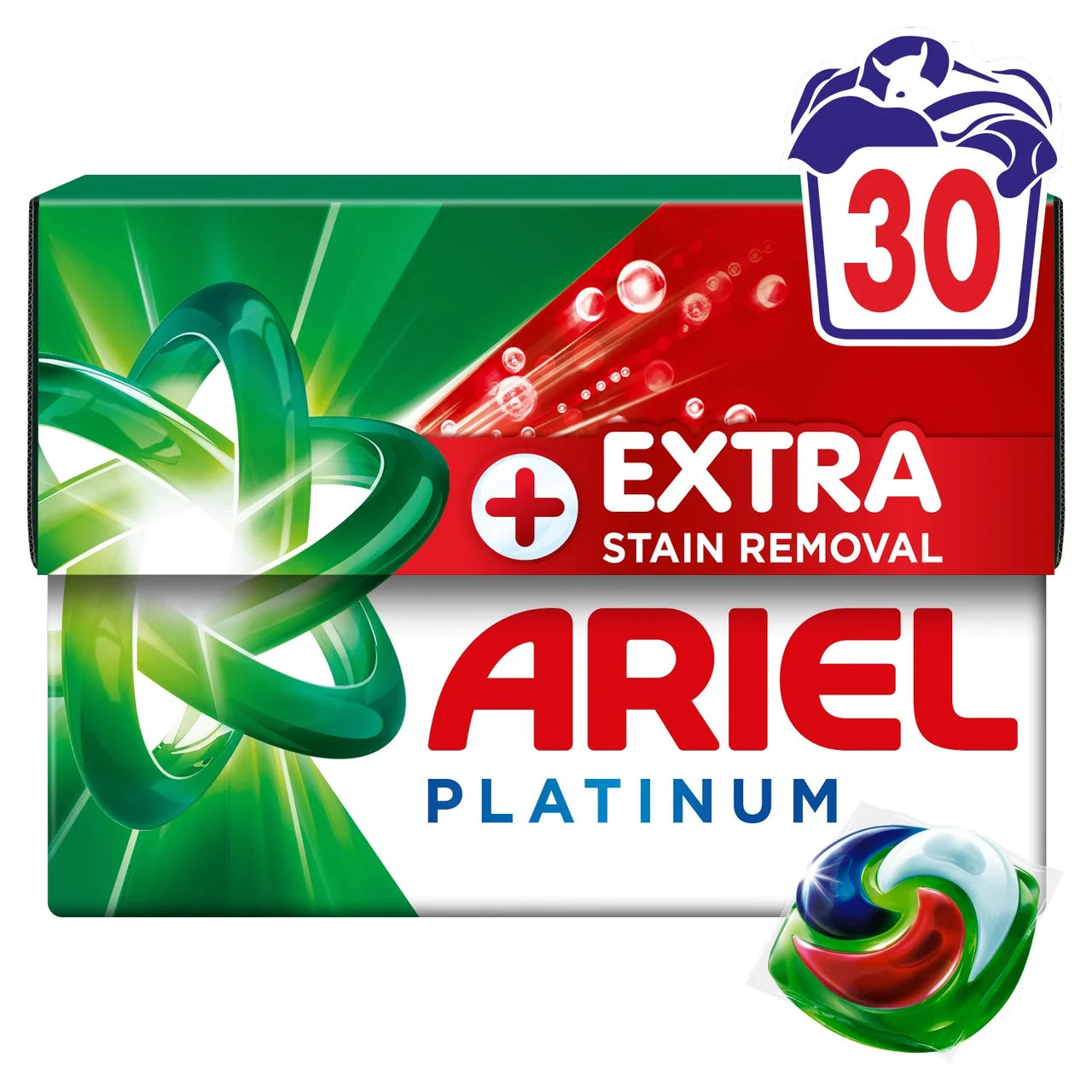 Ariel Platinum Bio Pods Washing Capsules 30 Washes