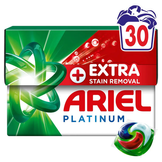Ariel Platinum Bio Pods Washing Capsules 30 Washes