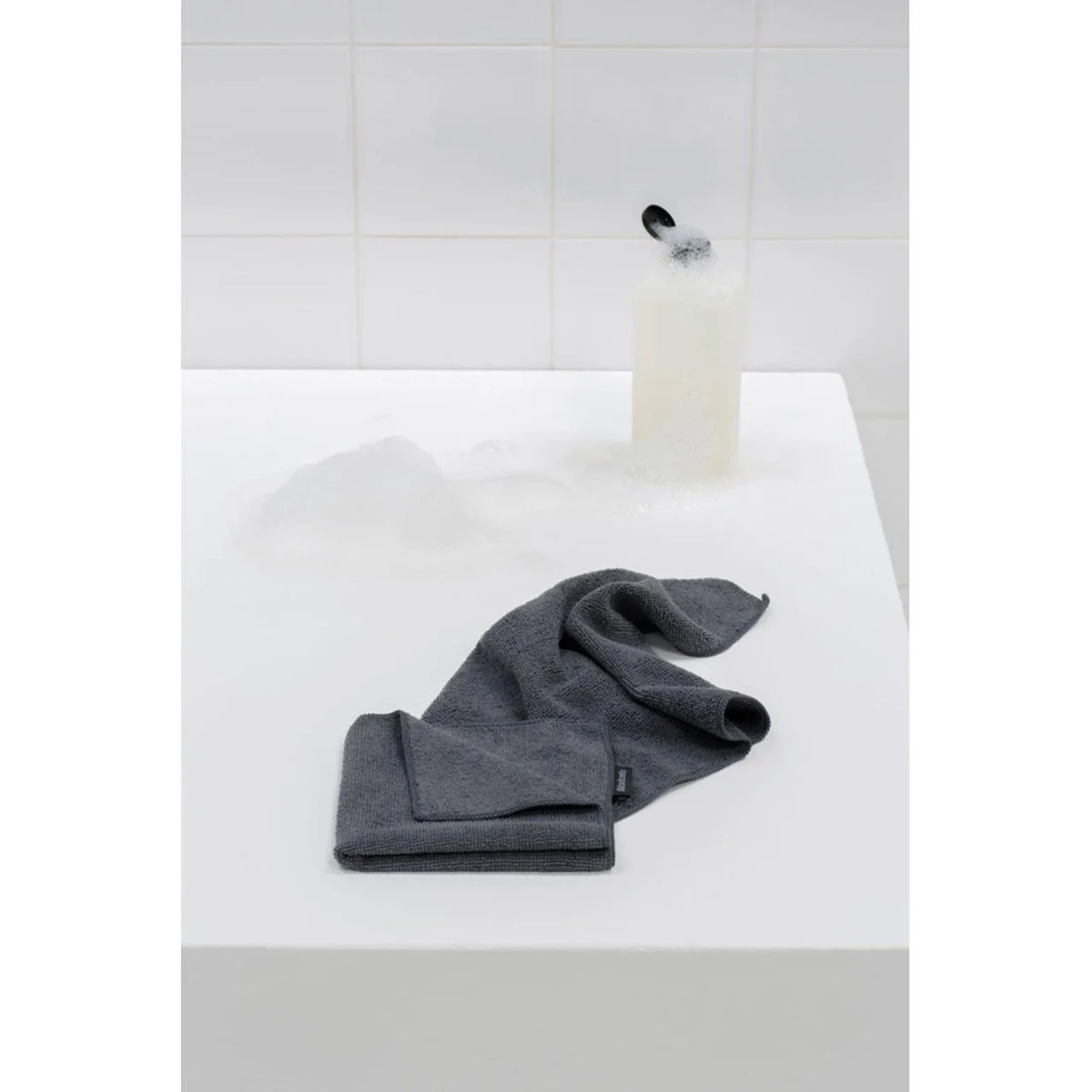 Brabantia Dark Grey Microfibre Dish Clothes 2 per pack
