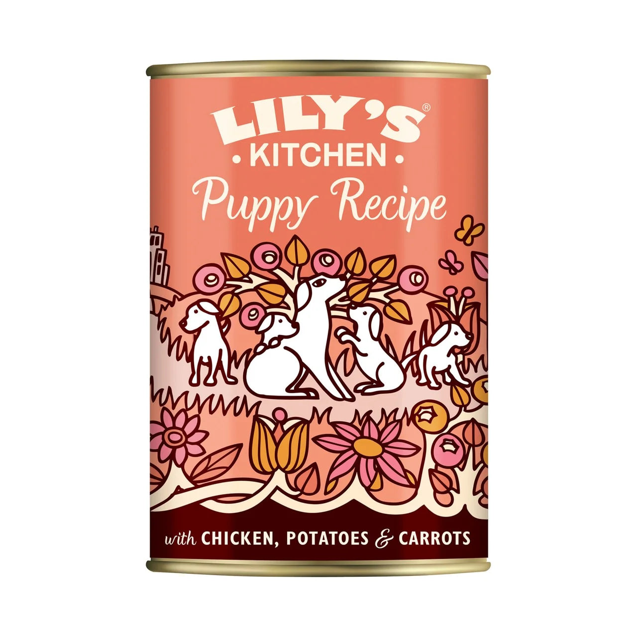 Lily's Kitchen Puppy Recipe with Chicken Potatoes & Carrots 400g