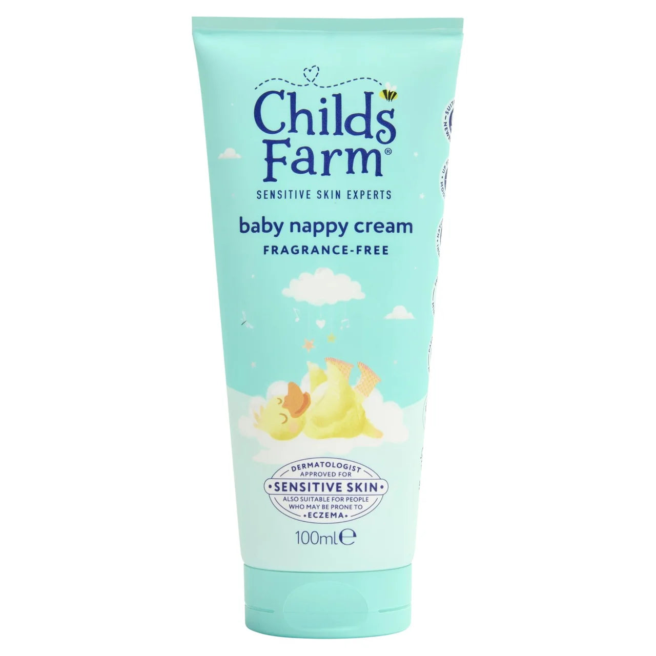 Childs Farm Baby Nappy Cream Fragrance-Free 100ml