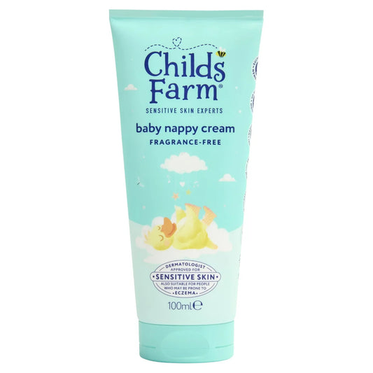 Childs Farm Baby Nappy Cream Fragrance-Free 100ml