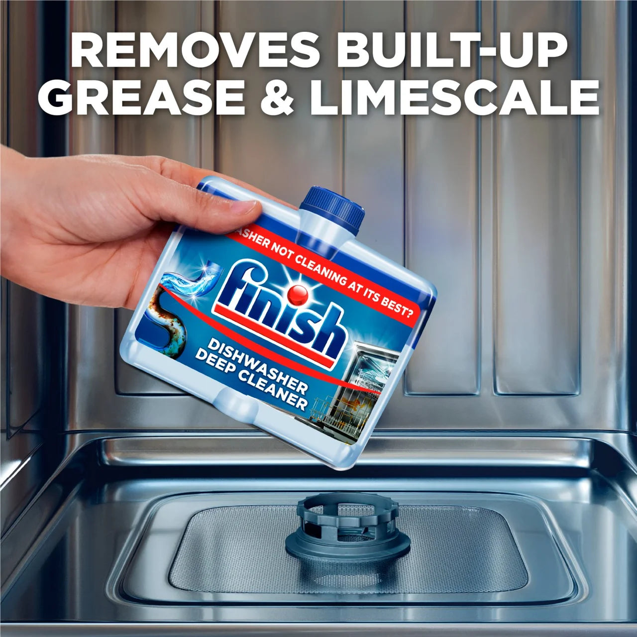 Finish Dishwasher Machine Cleaner Original Scent 250ml