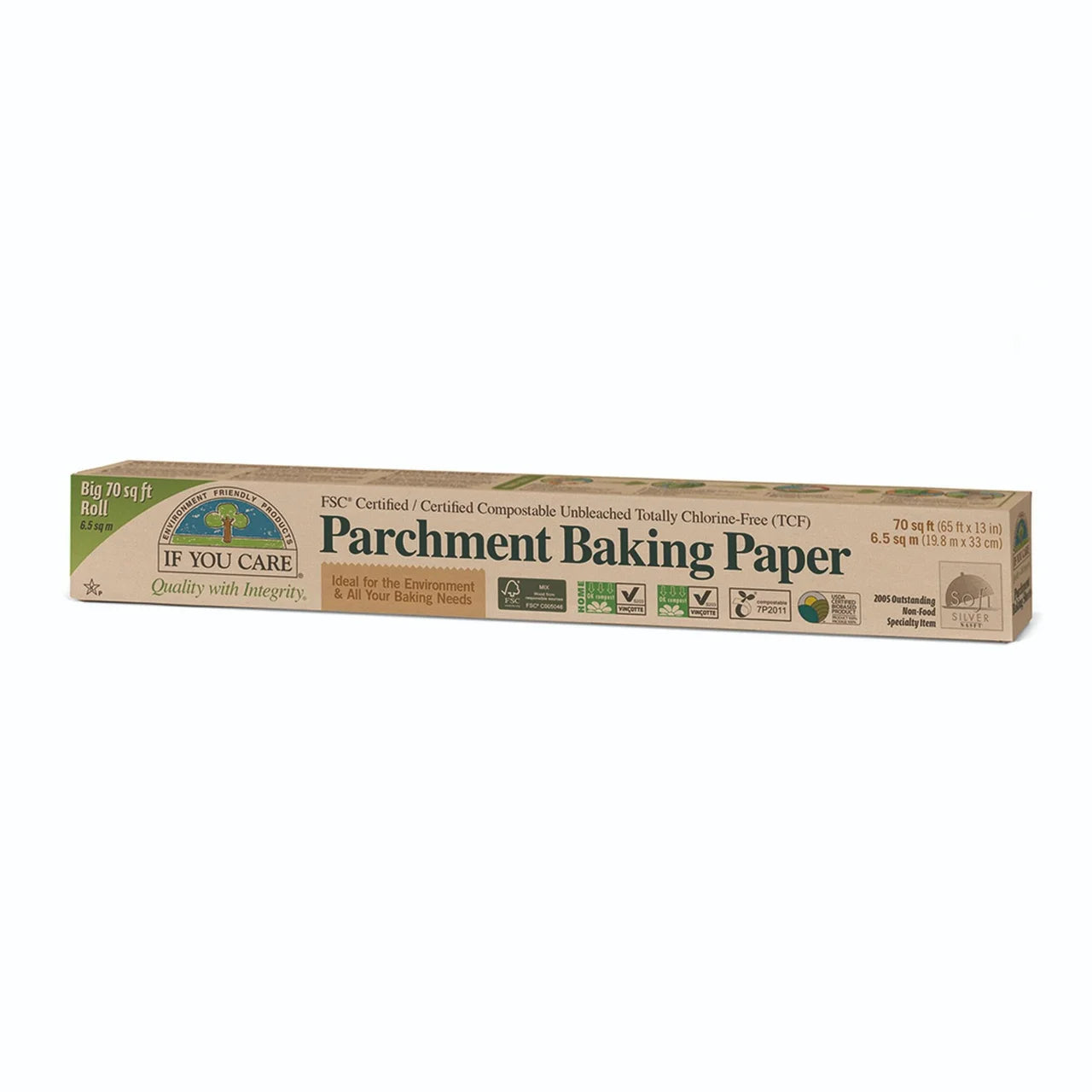 If You Care FSC Certified Parchment Baking Paper Roll 19.8m
