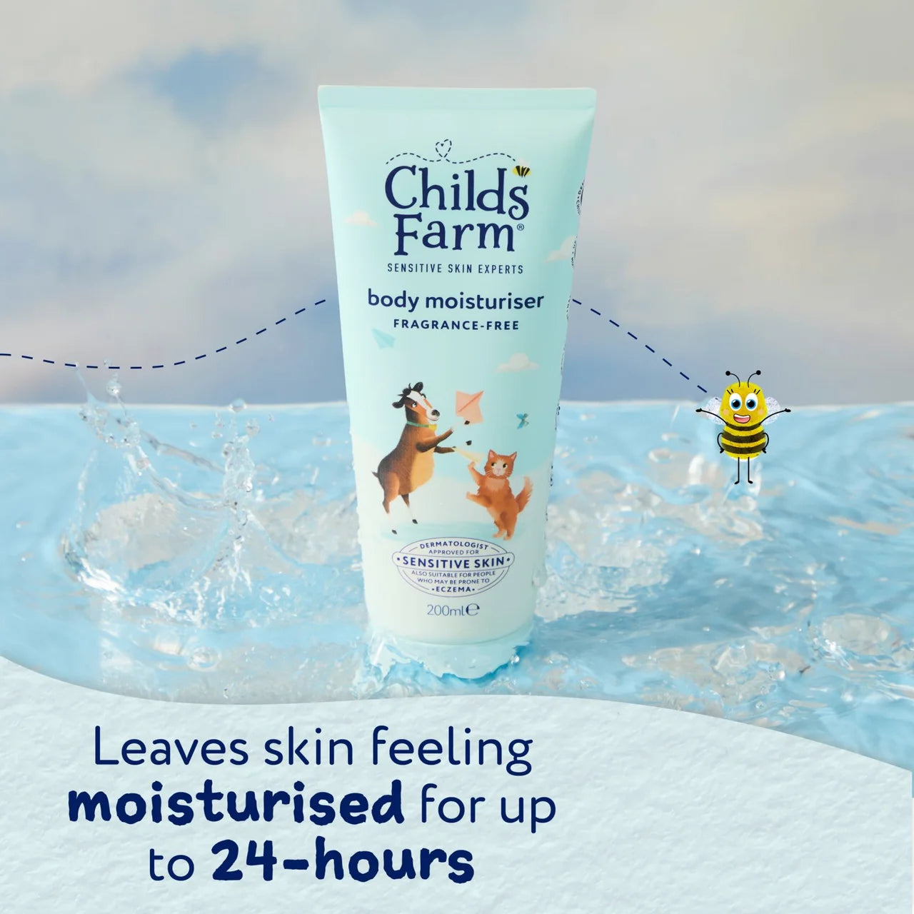 Childs Farm Moisturiser, Fragrance-Free 200ml