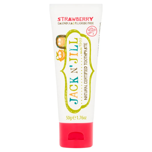 Jack N' Jill Natural Certified Toothpaste Strawberry 50g