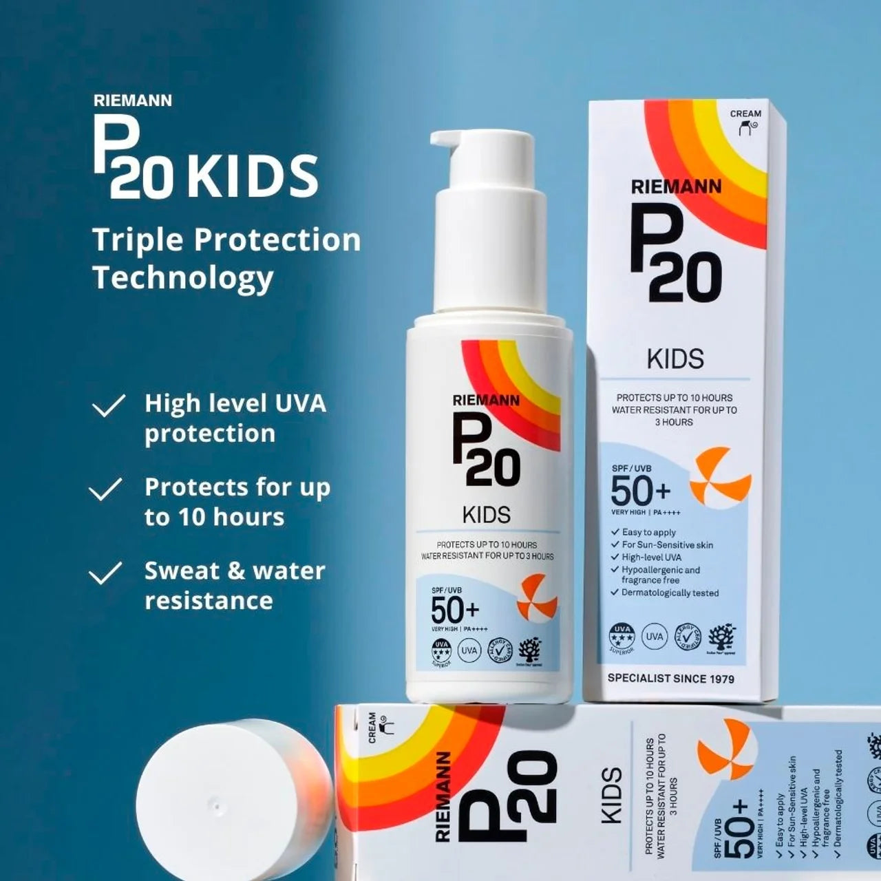 P20 Kids Sun Cream SPF 50+ , 100ml