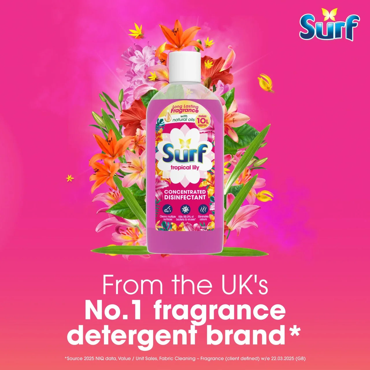 Surf Concentrated Disinfectant Tropical Lily 240ml