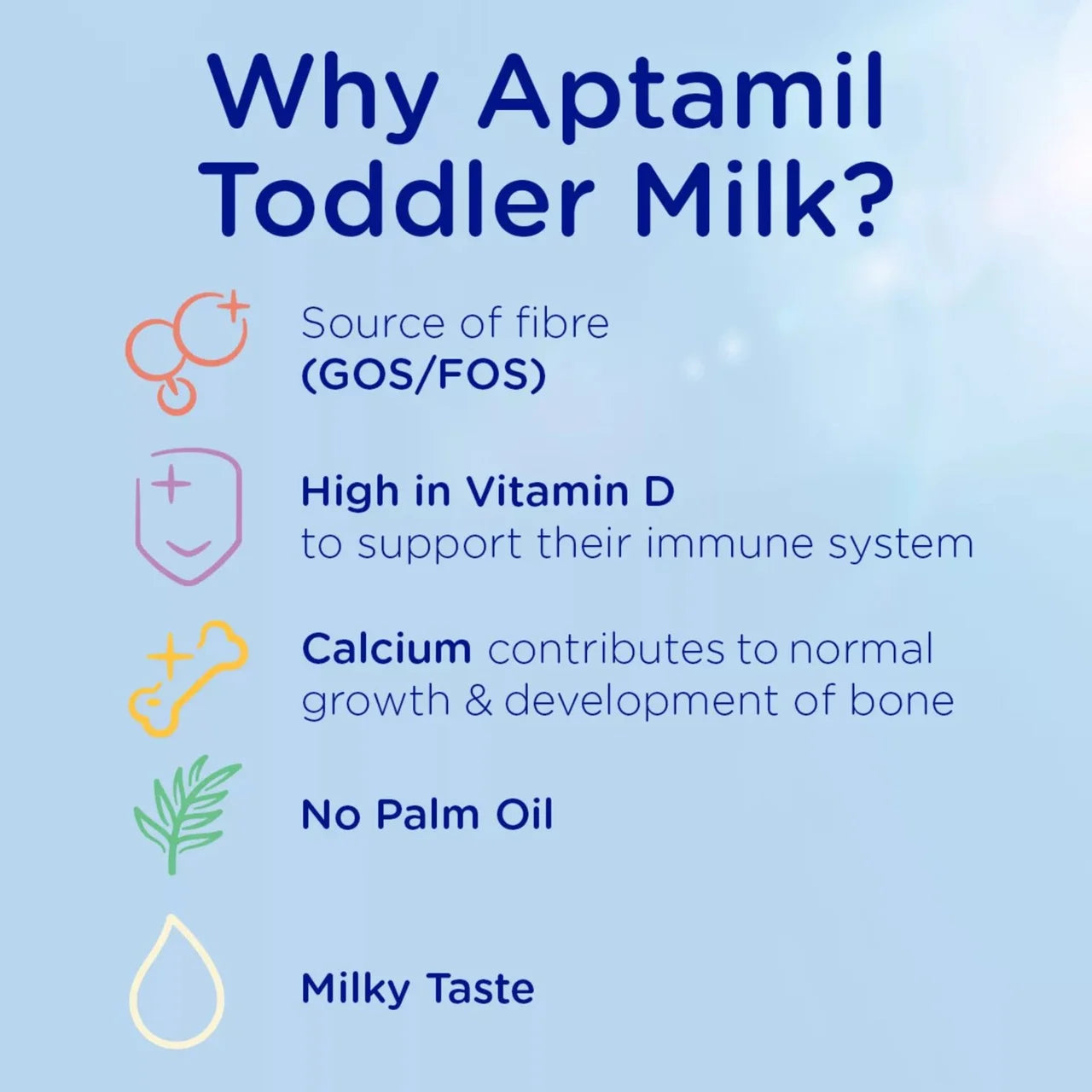 Aptamil 4 Toddler Milk Formula Powder Vanilla 2+ Years 800g