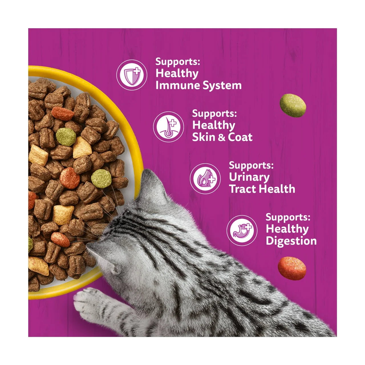 Whiskas 1+ Adult Dry Cat Food with Chicken 7kg