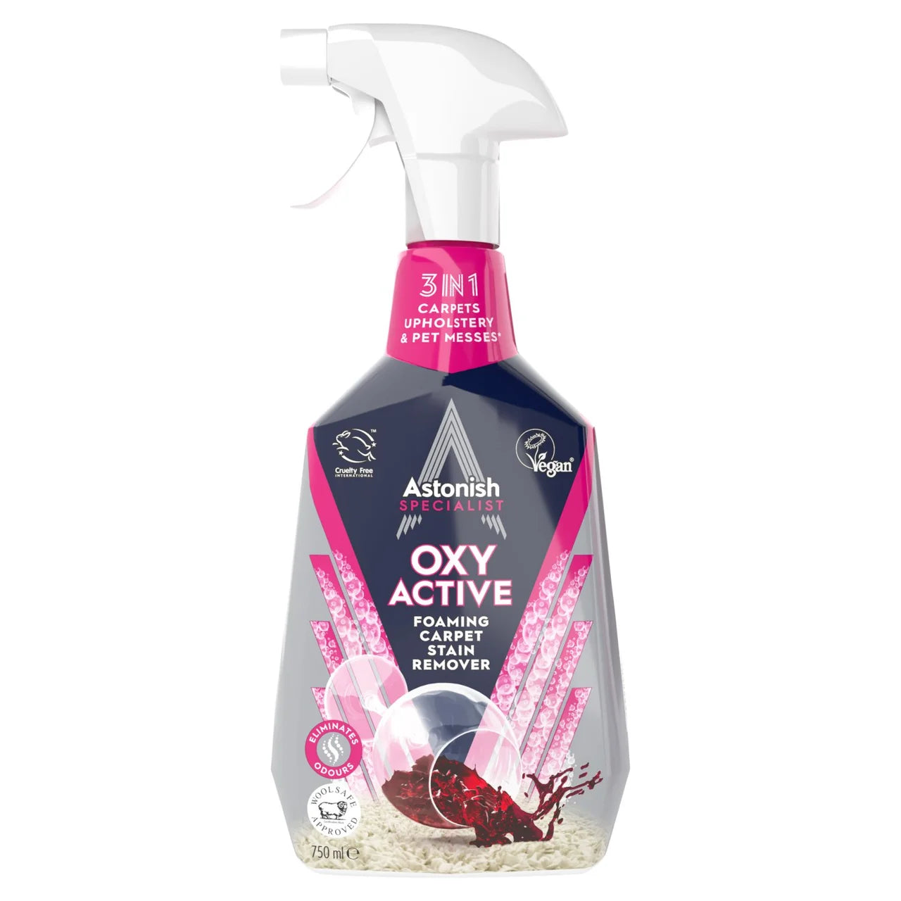 Astonish Specialist Premium Edition Carpet & Upholstery Stain Remover 750ml