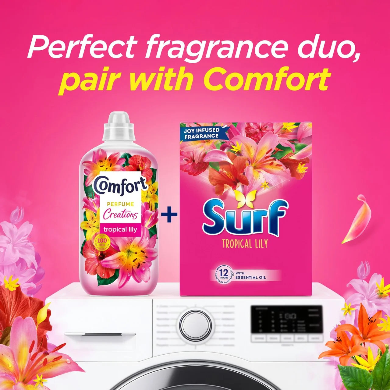 Surf Washing Powder Tropical Lily & Ylang-Ylang 45 Washes 2.25kg