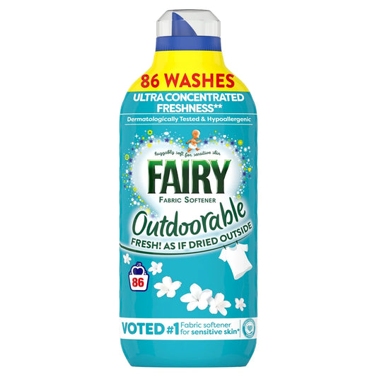 Fairy Outdoorable Fabric Conditioner 86 Wash 1204ml