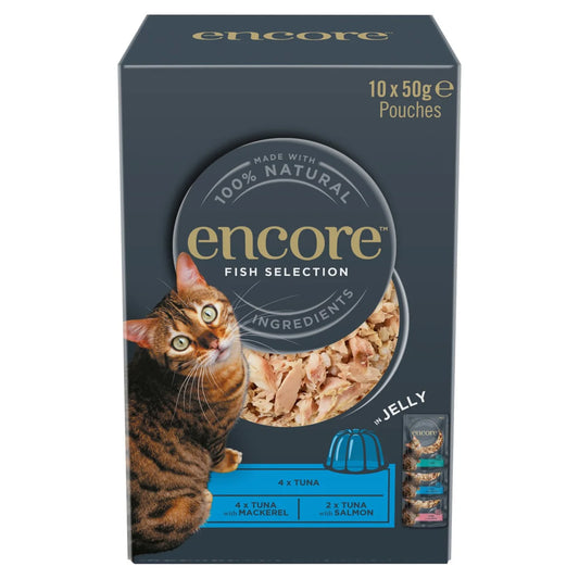Encore Fish Selection in Jelly 10 x 50g