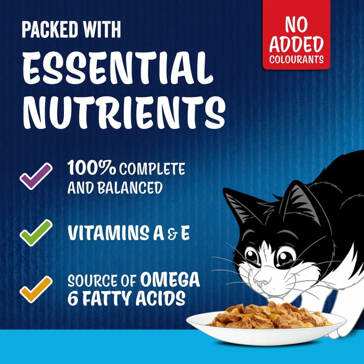 Felix As Good As it Looks Senior 7+ Fish in Jelly Wet Cat Food 40 x 85g