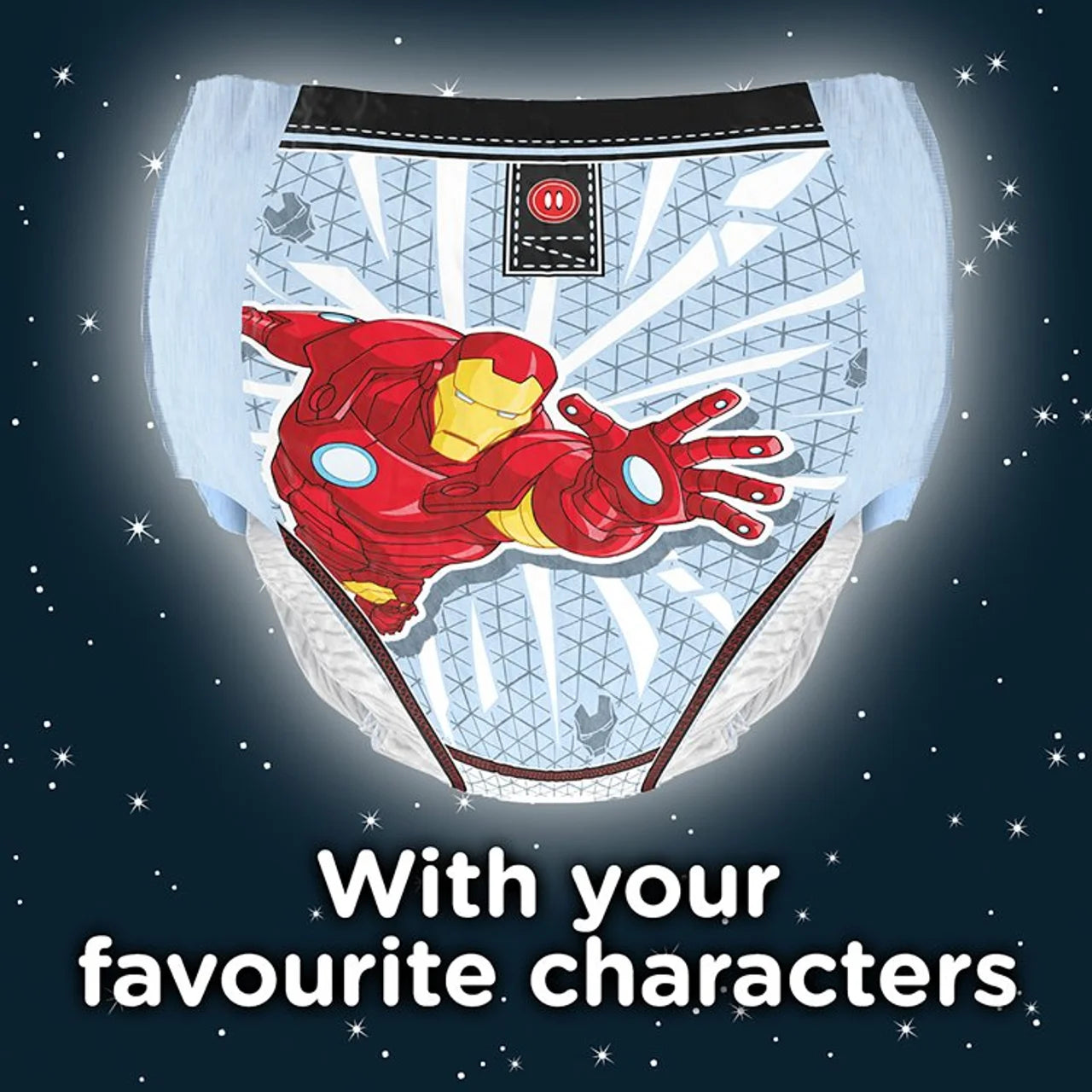 Huggies DryNites Boys Pyjama Pants, 4-7 Yrs (17-30kg) 10 per pack