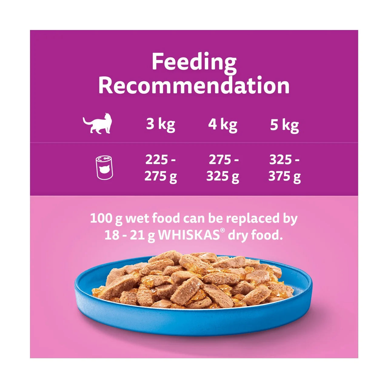 Whiskas 1+ Adult Wet Cat Food Tins Ocean Menu in Jelly 6 x 400g