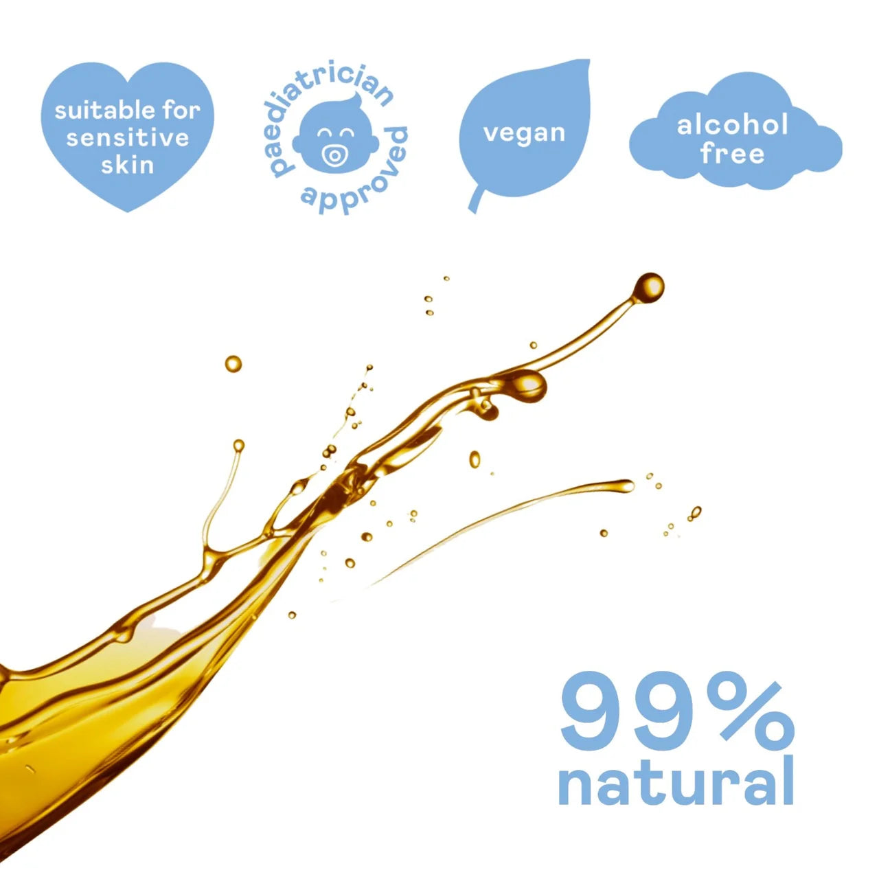 Nala's Baby Nighttime Oil Vanilla Cloud 200ml