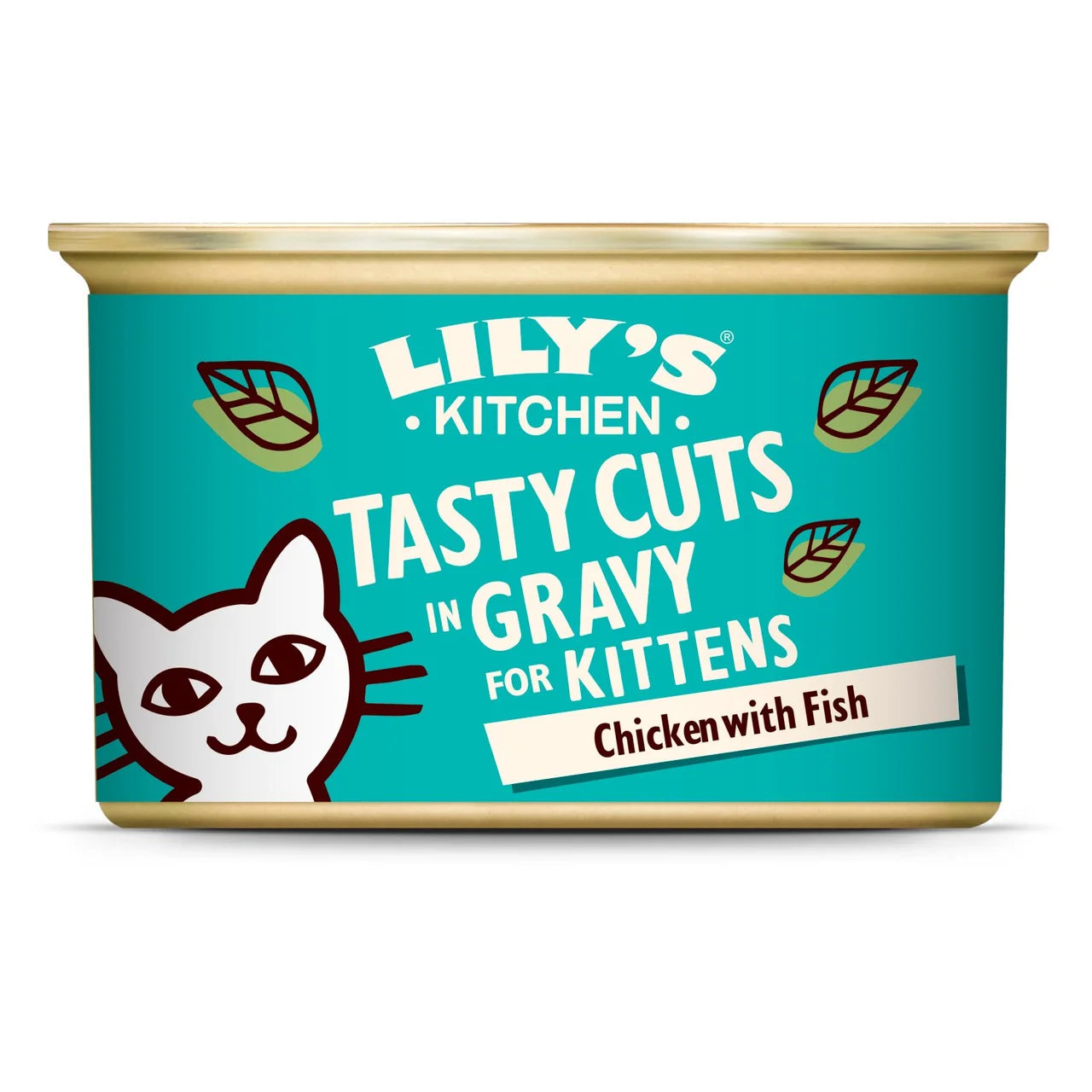 Lily's Kitchen Chicken & Ocean Fish Tasty Cuts in Gravy for Kittens 85g