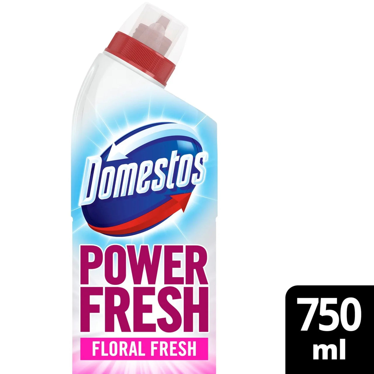 Domestos Power Fresh Gel Toilet Cleaner Floral Fresh 750ml
