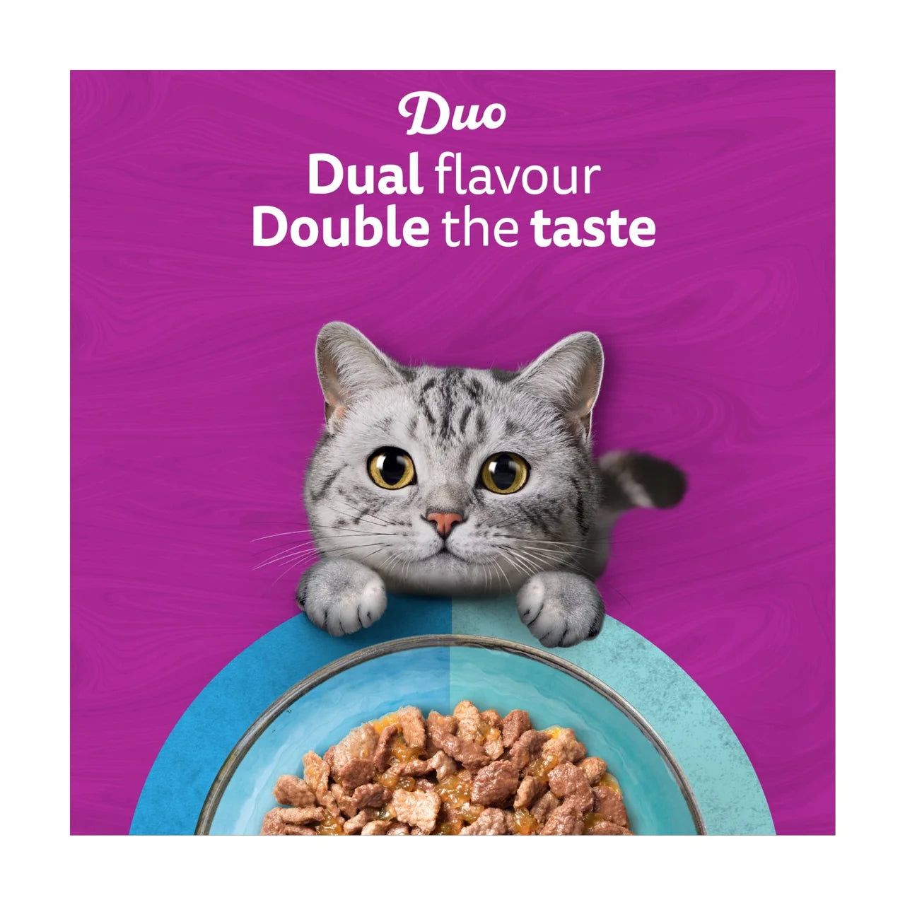 Whiskas 1+ Duo Ocean Delights Adult Wet Cat Food Pouches in Jelly 12 x 85g