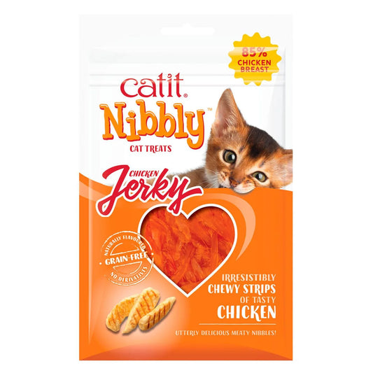 Catit Nibbly Jerk Chicken Cat Treat 30g