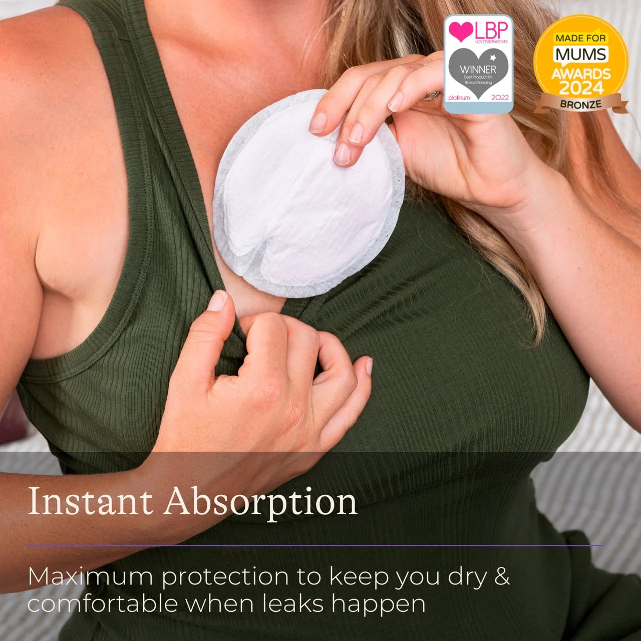 Lansinoh Disposable Nursing Breast Pads 60 per pack