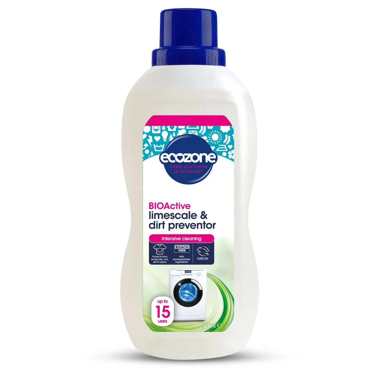 Ecozone BIOActive Limescale & Dirt preventor 750ml