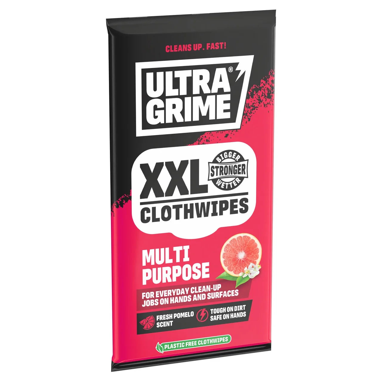 UltraGrime Multipurpose Pomelo XXL Clothwipes 20 per pack