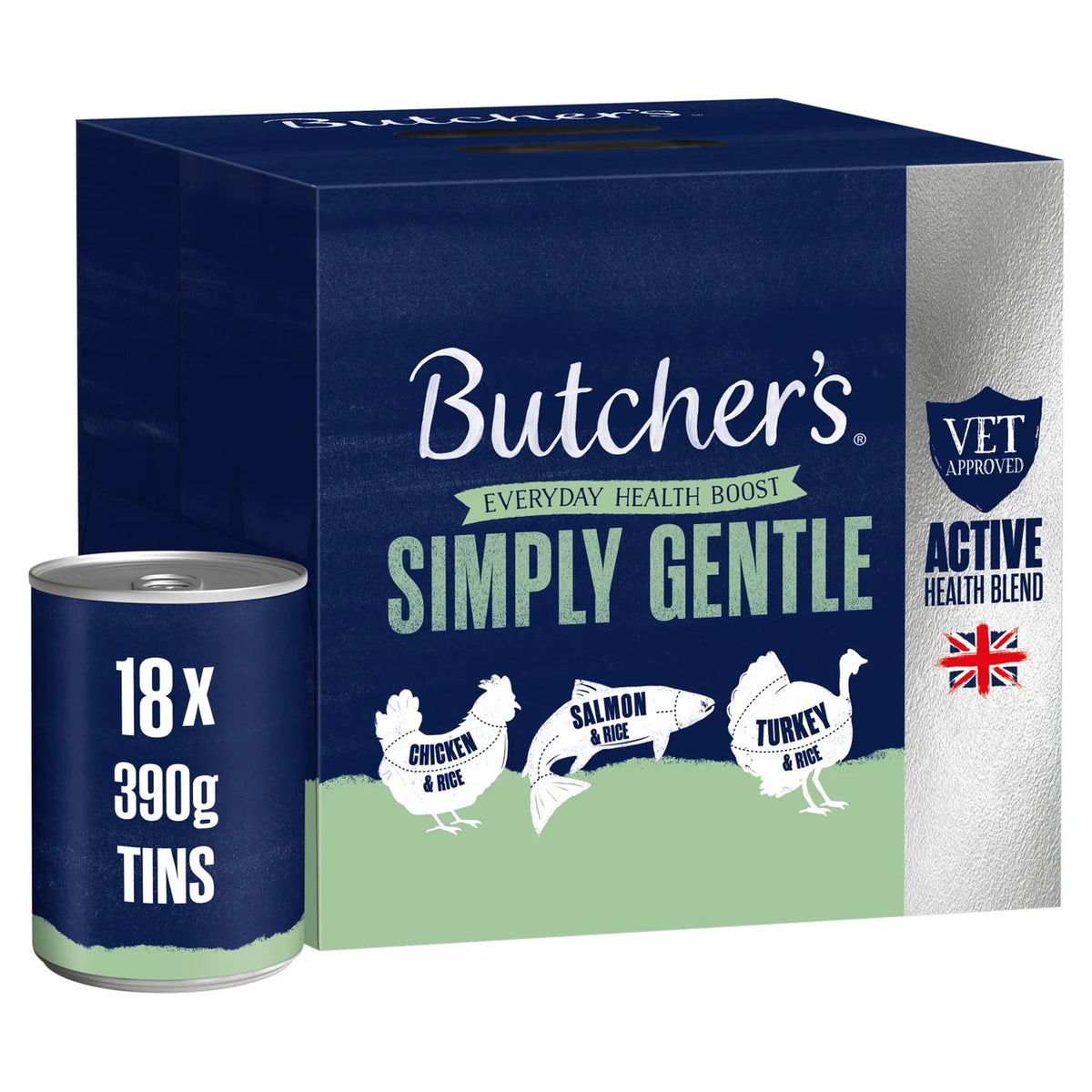 Butcher's Simply Gentle Loaf Dog Food Tins 18 x 390g