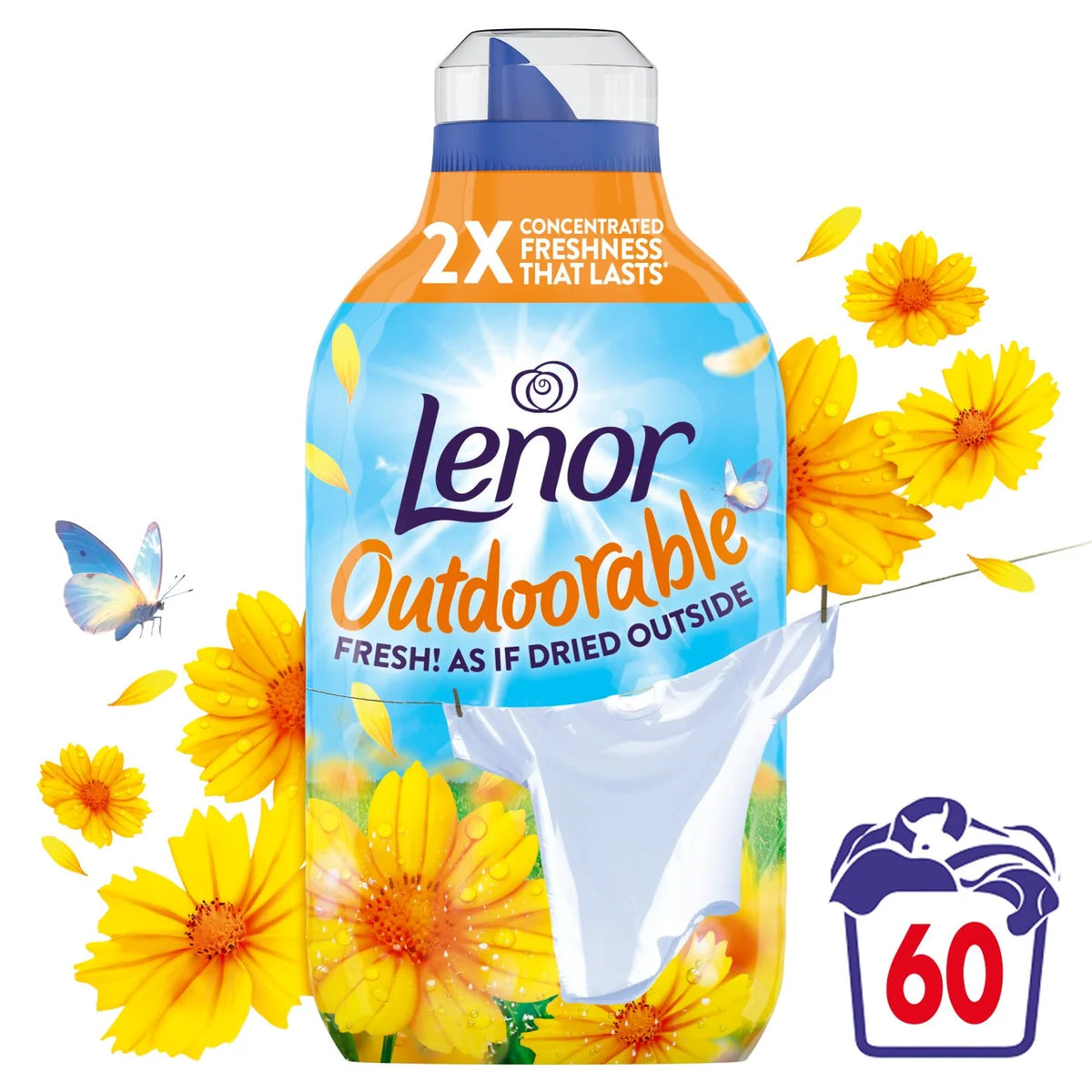 Lenor Outdoorable Fabric Conditioner Summer Breeze 840ml