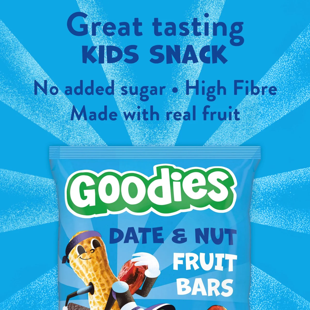 Goodies Date & Nut Fruit Bars Kids Snack Multipack 5 x 20