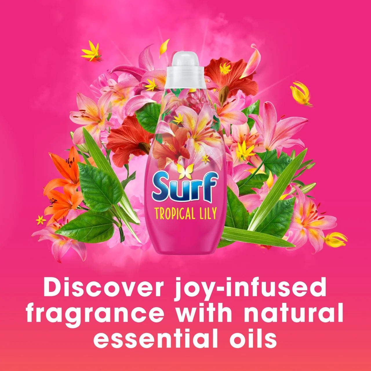 Surf Tropical Lily Liquid Laundry Washing Detergent 24 Washes 648ml